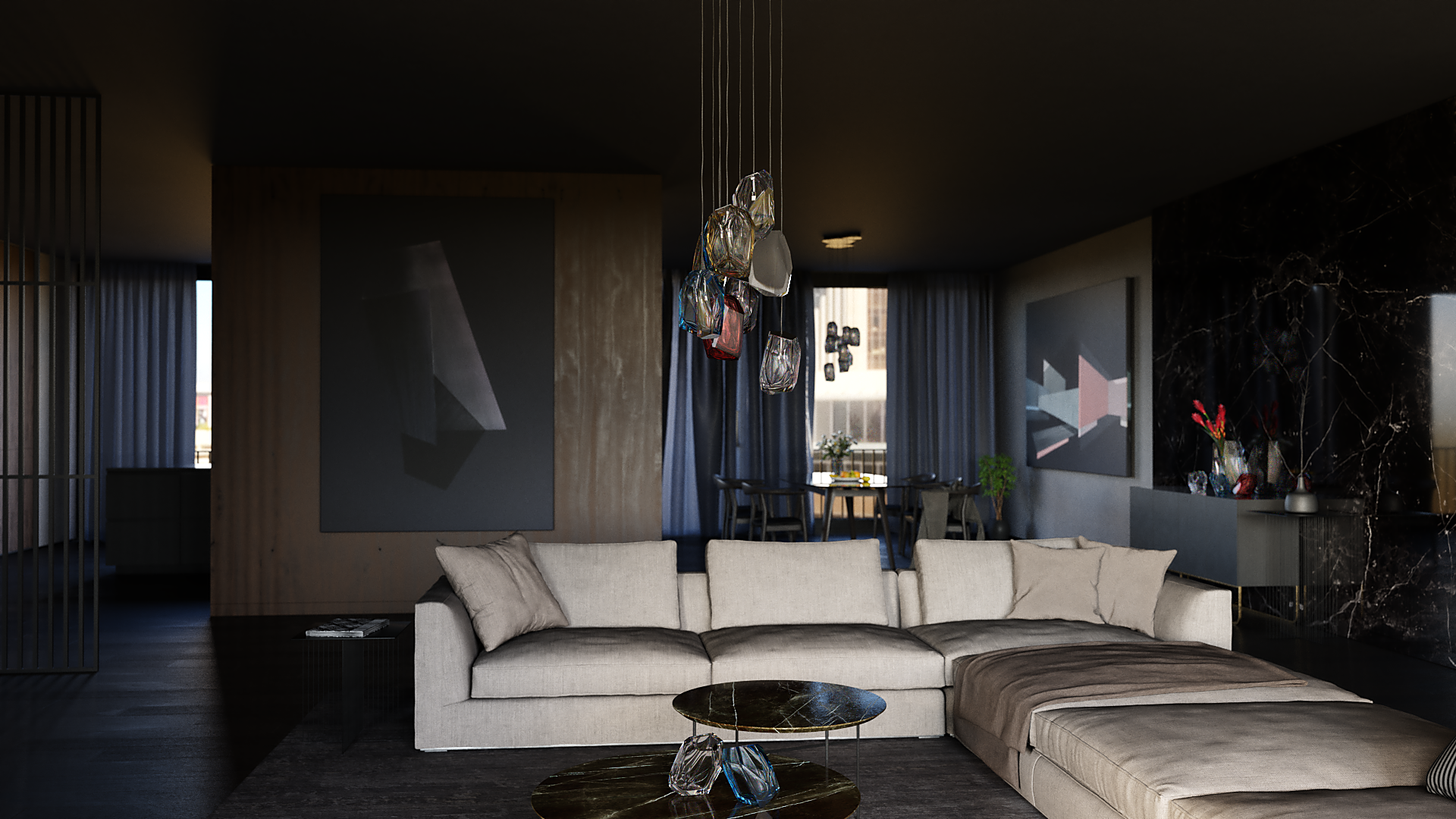 Подвесной светильник Crystal Rock